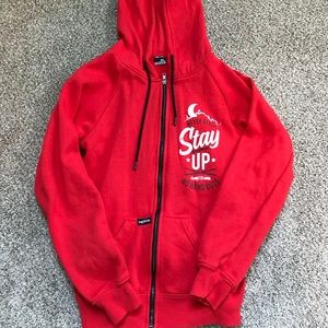 Flag Nor Fail Never Sleep ZIP Hoodie XS